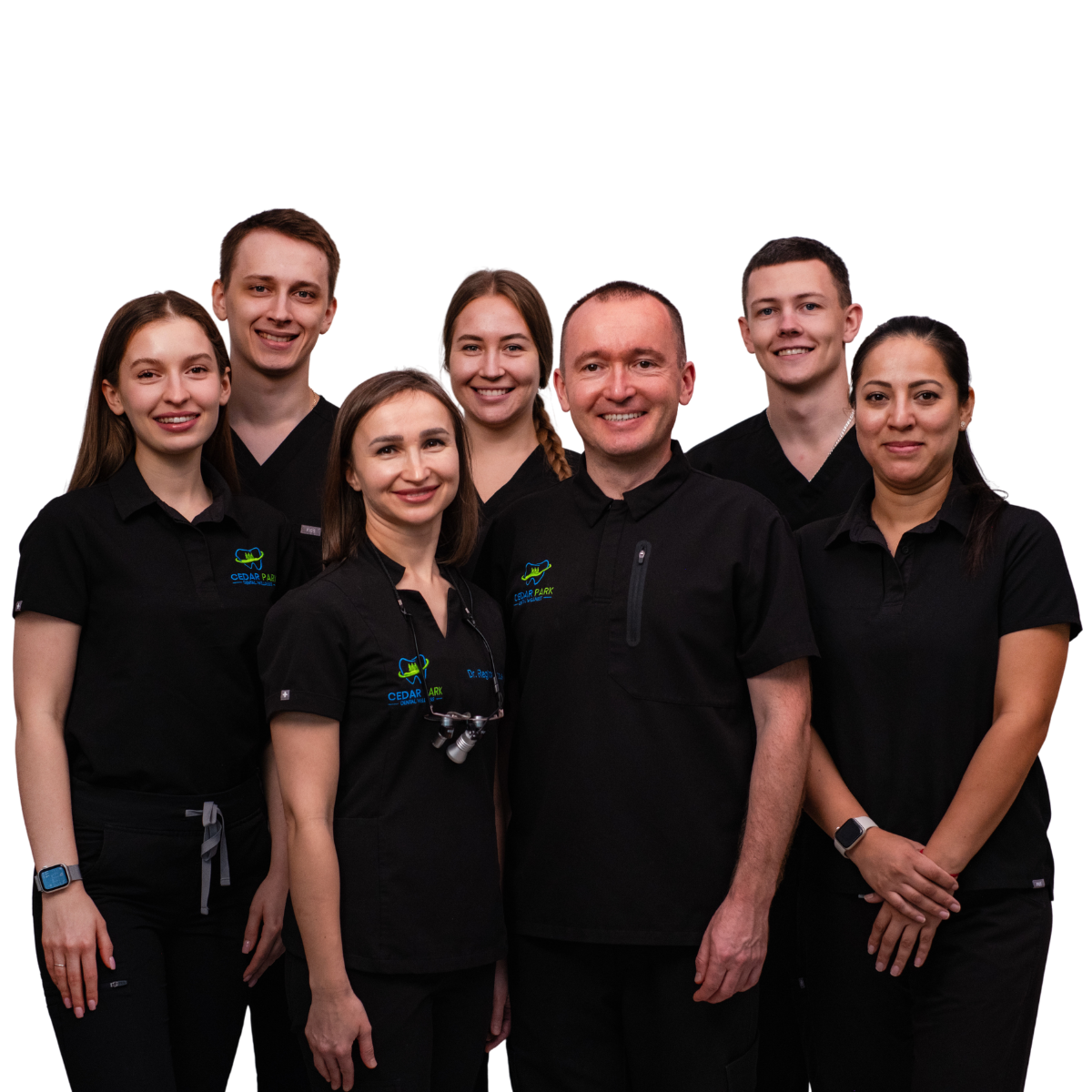 Emergency dentist team in Cedar Park - Dr. Regina and expert staff ready for same-day dental emergencies
